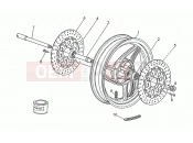 MOTOGUZZI Daytona 1000 Front wheel