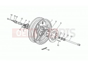 MOTOGUZZI Daytona 1000 Rear wheel