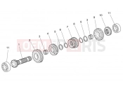 MOTOGUZZI Griso 1200 8V S.E. Primary gear shaft