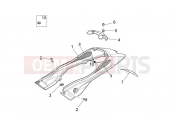 MOTOGUZZI Griso 1200 8V S.E. Rear body - Rear fairing