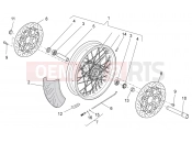 MOTOGUZZI Griso 1200 8V S.E. SE Front wheel