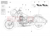 MOTOGUZZI MGX 21 FLYING FORTRESS 1400 ABS (USA) Decal