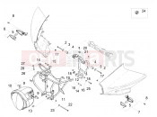 MOTOGUZZI MGX 21 FLYING FORTRESS 1400 ABS (USA) Front lights