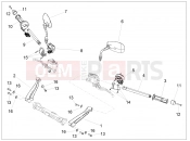 MOTOGUZZI MGX 21 FLYING FORTRESS 1400 ABS (USA) Handlebar - Controls