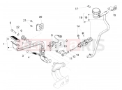 MOTOGUZZI MGX 21 FLYING FORTRESS 1400 ABS (USA) Rear master cylinder