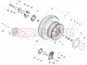 MOTOGUZZI MGX 21 FLYING FORTRESS 1400 ABS (USA) Rear wheel
