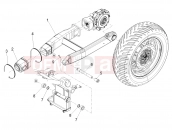 MOTOGUZZI MGX 21 FLYING FORTRESS 1400 ABS (USA) Swing arm