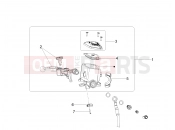 MOTOGUZZI MGX 21 FLYING FORTRESS 1400 ABS (USA) Front master cilinder