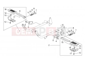 MOTOGUZZI Nevada 750 S front footrests