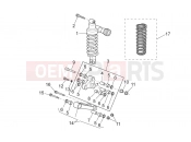 MOTOGUZZI Norge 850 Connecting rod - rear shock abs.