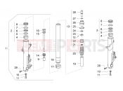 MOTOGUZZI Norge 850 Front fork