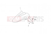 MOTOGUZZI Norge 850 Front mudguard