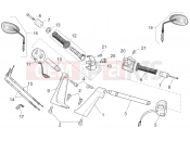 MOTOGUZZI Norge 850 Handlebar - Controls