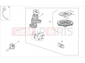 MOTOGUZZI Norge 850 Lock hardware kit