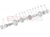 MOTOGUZZI Norge 850 Primary gear shaft