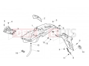 MOTOGUZZI Norge 850 Rear body - Mudguard