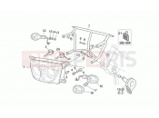 MOTOGUZZI Quota ES 1100 Headlight-Horn