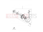 YAMAHA YFM 350 Bruin YFM350A YFM35BAV BRUIN 2WD 5WH8 2006 STARTER