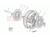 MOTOGUZZI Sport Carburatori 1100 első kerék