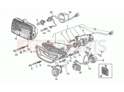 MOTOGUZZI Sport Carburatori 1100 Headlight-Horn