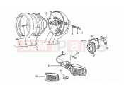 MOTOGUZZI Strada 750 Headlight-Horn