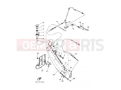 YAMAHA YFM 450 Kodiak YFM450FWAN YFM45FAV KODIAK 4WD 1D9D 2006 REAR MASTER CYLINDER