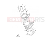 YAMAHA YXR 660 Rhino YXR660F YXR66FAV RHINO 660 5UGA 2006 CYLINDER