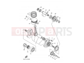 YAMAHA YXR 660 Rhino YXR660F YXR66FAV RHINO 660 5UGA 2006 CRANKSHAFT & PISTON
