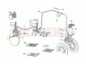 MOTOGUZZI V 50 PA 500 Brake caliper