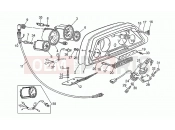 MOTOGUZZI V 50 PA 500 Dashboard
