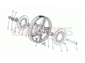 MOTOGUZZI V 50 PA 500 Front wheel