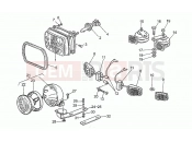 MOTOGUZZI V 50 PA 500 Headlight-Horn