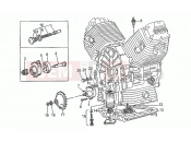 MOTOGUZZI V 50 PA 500 Oil pump