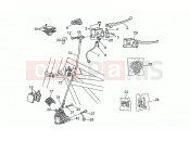MOTOGUZZI V 50 PA 500 RH Front brake system