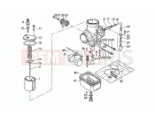 MOTOGUZZI V 65 Custom 650 Carburettors