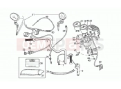 MOTOGUZZI V 65 Custom 650 Dashboard-controls