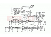 MOTOGUZZI V 65 Custom 650 Gear box