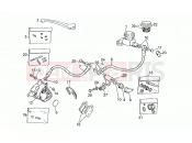 MOTOGUZZI V 65 Custom 650 RH Front brake system