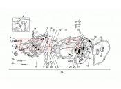 MOTOGUZZI V 65 Custom 650 Transmission cage