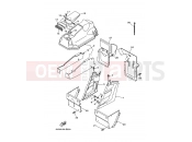 YAMAHA YXR 660 Rhino YXR660F YXR66FAV RHINO 660 5UGA 2006 SIDE COVER