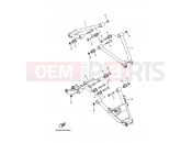 YAMAHA YXR 660 Rhino YXR660F YXR66FAV RHINO 660 5UGA 2006 REAR ARM