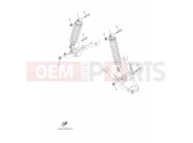 YAMAHA YXR 660 Rhino YXR660F YXR66FAV RHINO 660 5UGA 2006 REAR SUSPENSION
