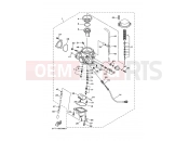 YAMAHA YFM 350 Raptor YFM350 YFM350RV 5YTC 2006 CARBURETOR