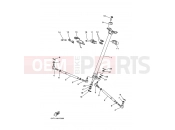YAMAHA YFM 350 Raptor YFM350 YFM350RV 5YTC 2006 STEERING