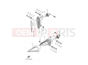 YAMAHA YFM 350 Raptor YFM350 YFM350RV 5YTC 2006 HEADLIGHT