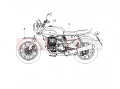 MOTOGUZZI V7 III Limited 750 ABS Decal