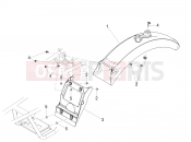 MOTOGUZZI V7 III Limited 750 ABS Rear mudguard