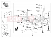 MOTOGUZZI V7 III Milano 750 ABS (USA) Front electrical system