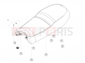 MOTOGUZZI V7 III Milano 750 ABS (USA) Saddle