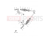 YAMAHA YFM 50 YFM50 YFM50RV 5YF9 2006 VALVE